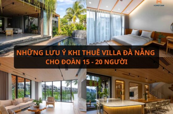 Kinh nghiệm thuê villa Đà Nẵng cho 15–20 người