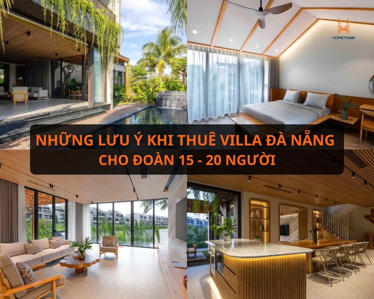 Những lưu ý khi thuê villa Đà Nẵng cho nhóm đông người