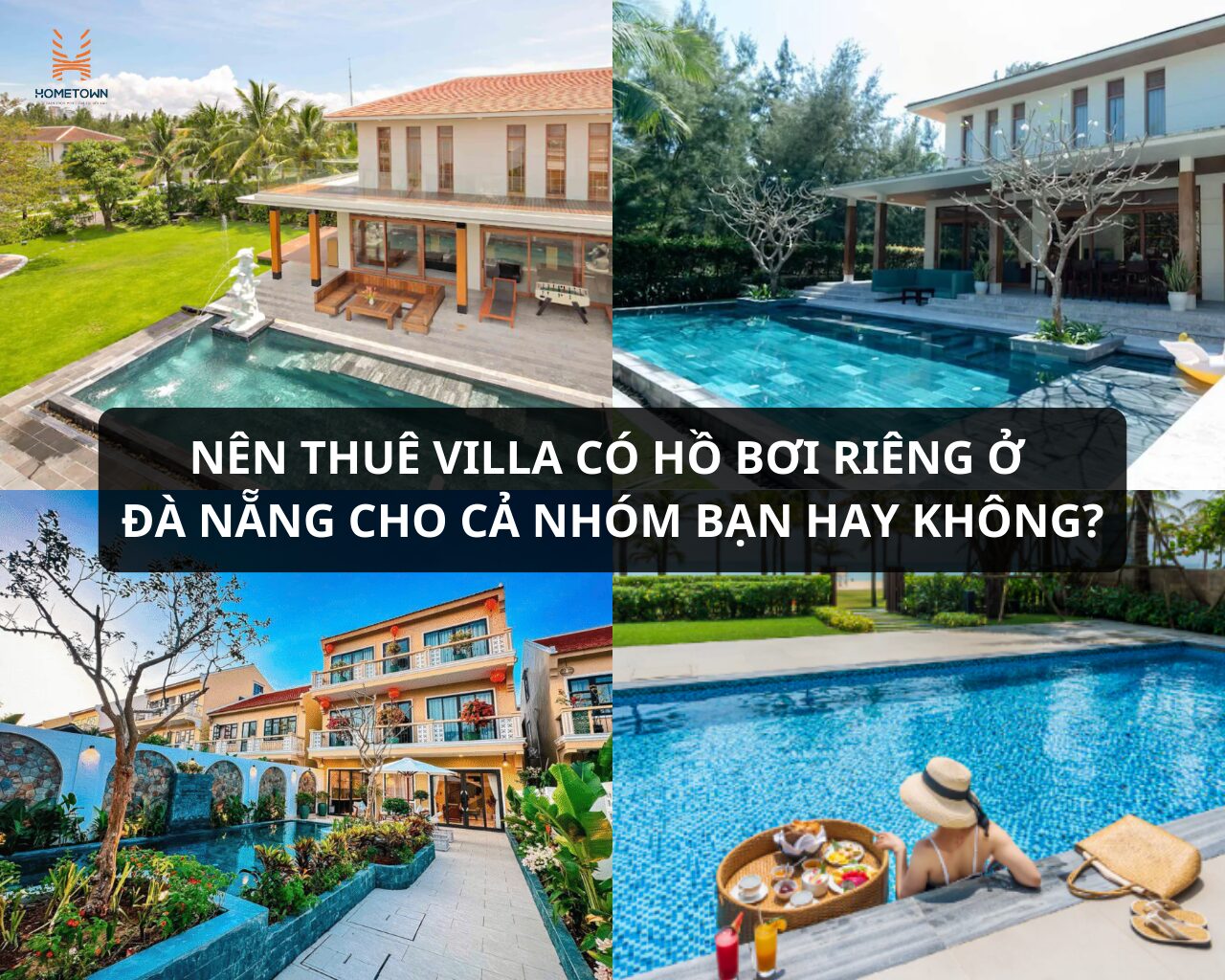 Khám phá tiện ích bên trong villa có hồ bơi riêng