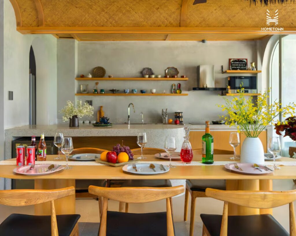 Villa Đà Nẵng có bếp riêng tiện ích