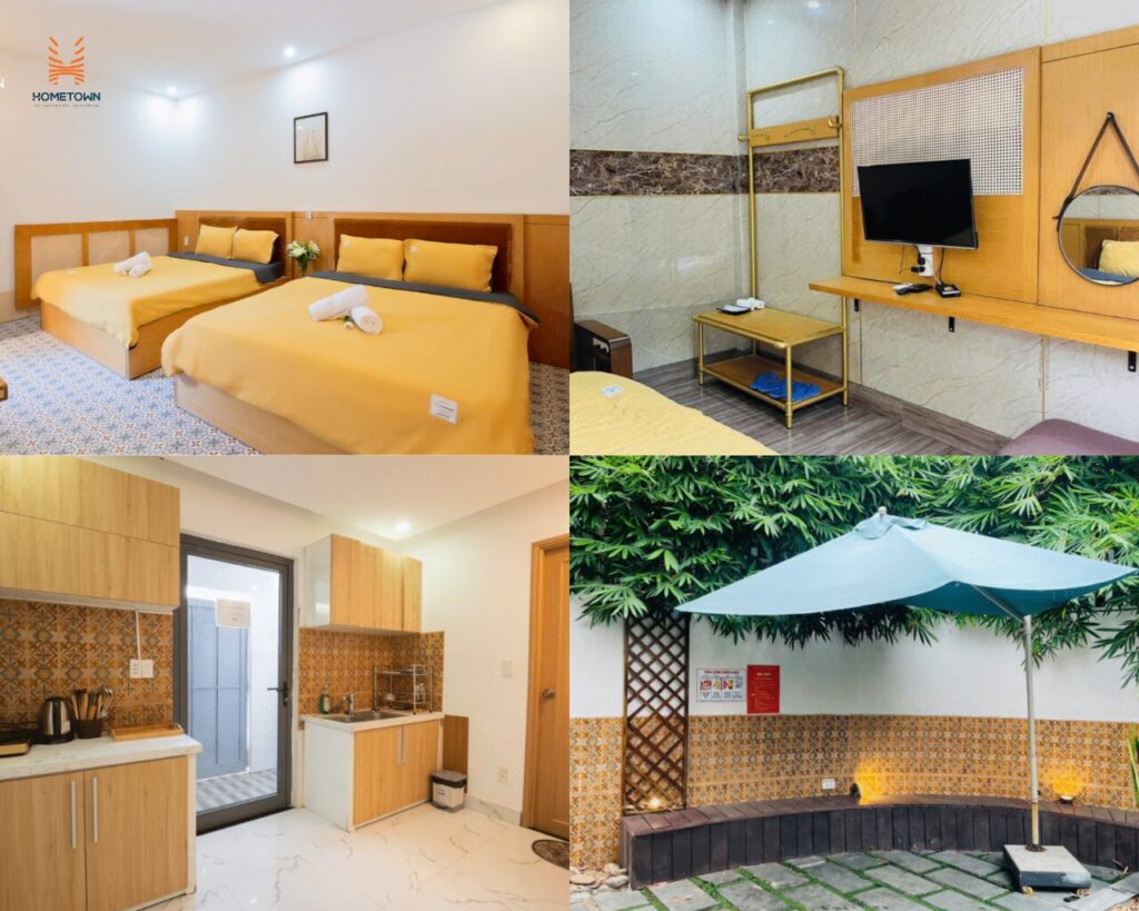 Khu vực sinh hoạt rộng rãi, giờ giấc tự do