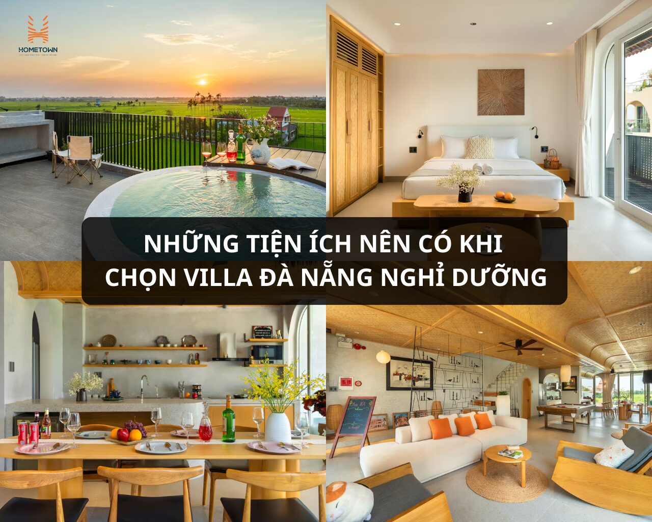 Thuê villa nghỉ dưỡng cần có những tiện ích gì