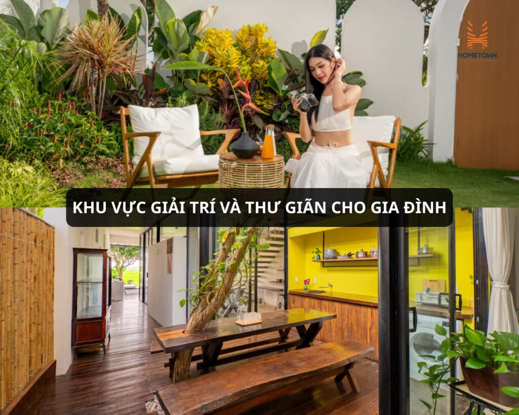 Khu vực vui chơi giải trí cho cả gia đình